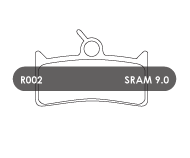 RWD Disc Pads - SRAM 9.0