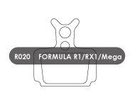 RWD Disc Pads - Formula R1/RX/Mega/The One