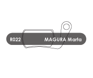 RWD Disc Pads - Magura Marta