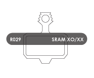 RWD Disc Pads - SRAM XO/XX