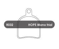 RWD Disc Pads - Hope Mono Trial