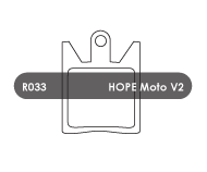 RWD Disc Pads - Hope Moto V2