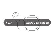 RWD Disc Pads - Magura Louise