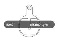 RWD Disc Pads - Tektro Lyra